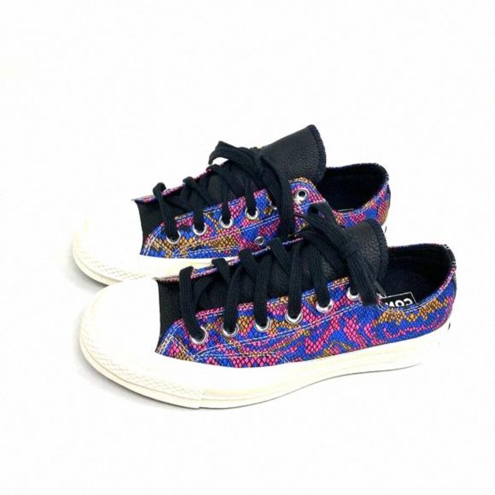 Converse CHUNK 70 OX Blue Pink Egret Canvas Low Top 570265C Size Women's Sneaker - Picture 5 of 12